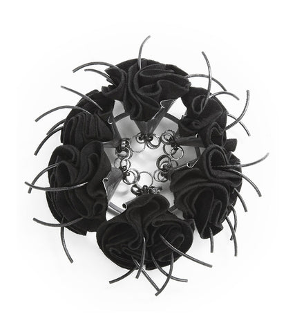 Black Bell Brooch