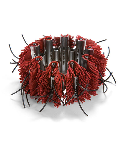 Red Spike Bracelet